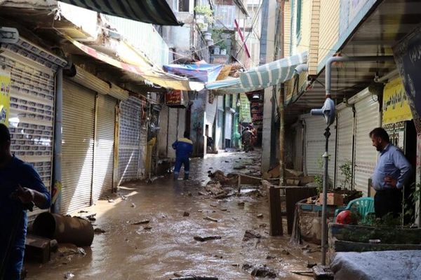 سیل 4 روستای فیروزکوه را فرا گرفت!