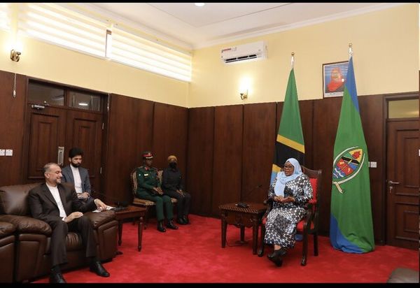 در دیدار امیرعبداللهیان با رئیس جمهور تانزانیا چه گذشت؟