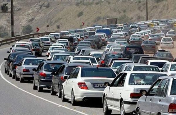 ترفکیک سنگین در جاده چالوس