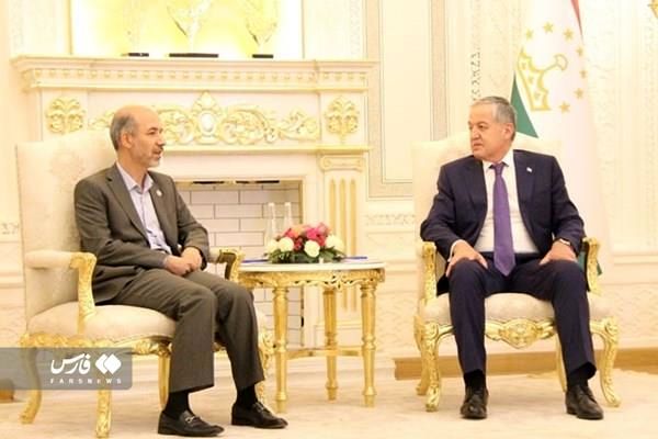 دیدار وزیر نیرو ایران با مقامات تاجیک در «دوشنبه» + عکس