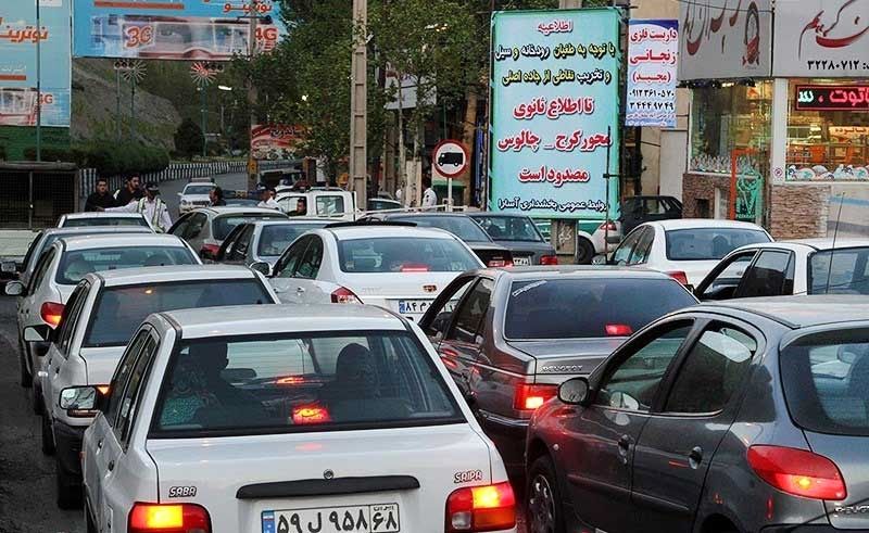 وضعیت جوی و ترافیکی جاده های کشور