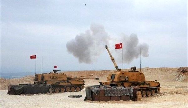 حمله توپخانه‌ای ترکیه به شمال عراق