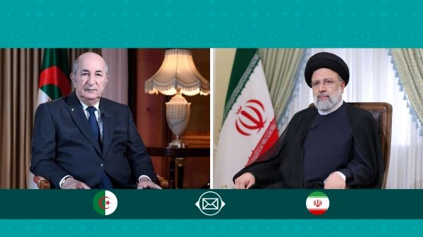 پیام تبریک رئیسی به رئیس جمهور الجزایر