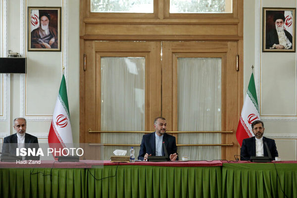 تصاویری از مراسم تودیع و معارفه سخنگوی وزارت خارجه