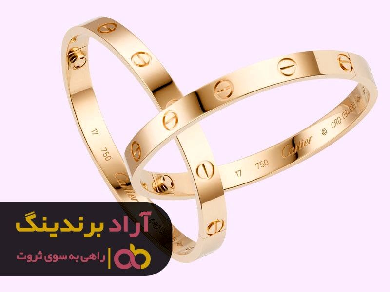 لیست قیمت انواع دستبند طلا فانتری در بازار طلا فروشی شیراز
