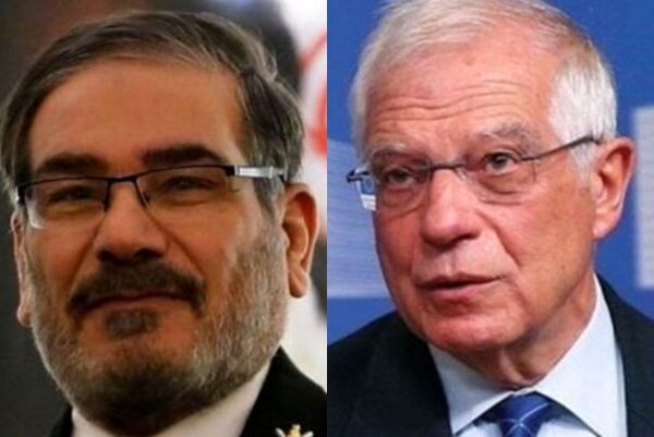 بورل با شمخانی دیدار می کند