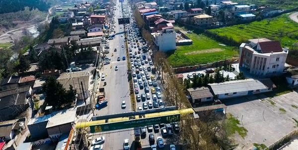 هشدار به مسافران؛ ترافیک در این محور سنگین است!