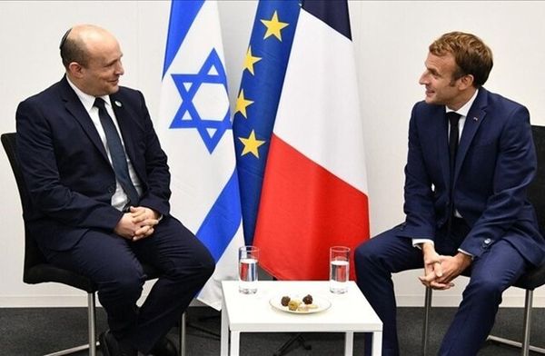 رایزنی تلفنی بنت و مکرون