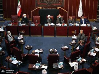لاریجانی، عارف، شمخانی و محسن رضایی زیر یک سقف + تصاویر 6