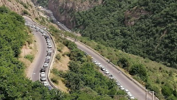آخرین وضعیت ترافیکی در جاده های شمالی