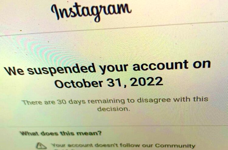 علت مسدود شدن اکانت‌ها در اینستاگرام چیست؟
