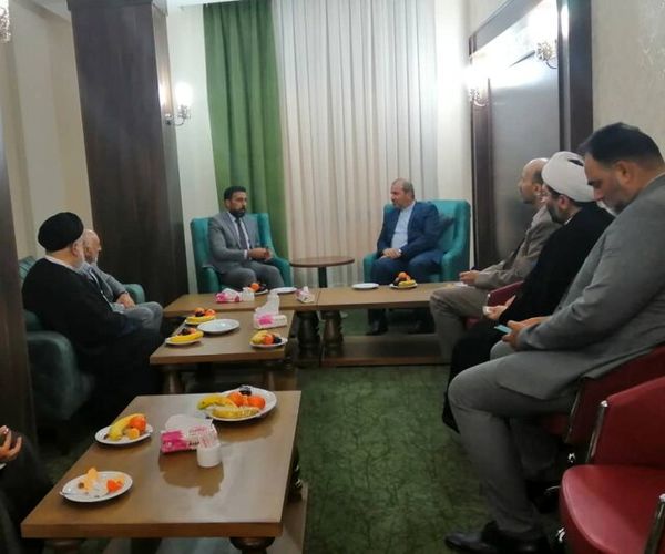 اربعین؛ محور گفتگوی سفیر ایران و معاون استاندار نجف