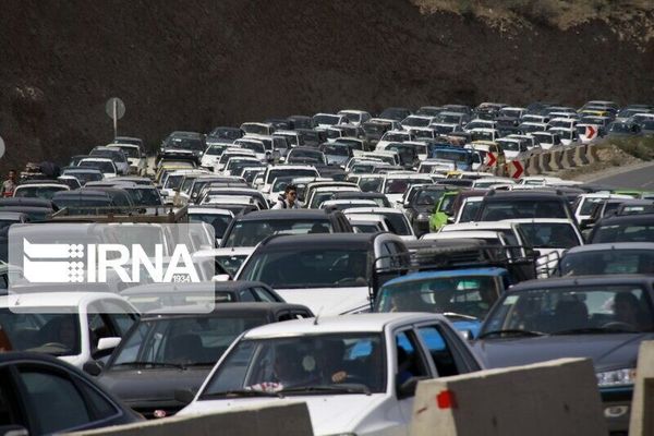 وضعیت ترافیک در محور چالوس