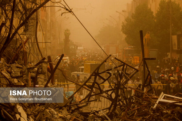 دستور رئیس سازمان بازرسی کل کشور در پی ریزش ساختمان 10 طبقه در آبادان