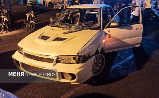 عامل زیر گرفتن 7 نیروی «یگان ویژه» در بلوار کشاورز دستگیر شد + عکس