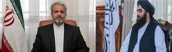 دیدار معاون کنسولی وزارت خارجه ایران با امیرخان متقی