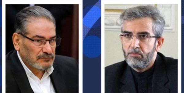گزارش شمخانی و باقری از آخرین وضعیت مذاکرات رفع تحریم