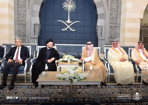 عمار حکیم وارد عربستان شد