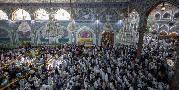 حال و هوای خاص کربلا در روز عرفه + تصاویر